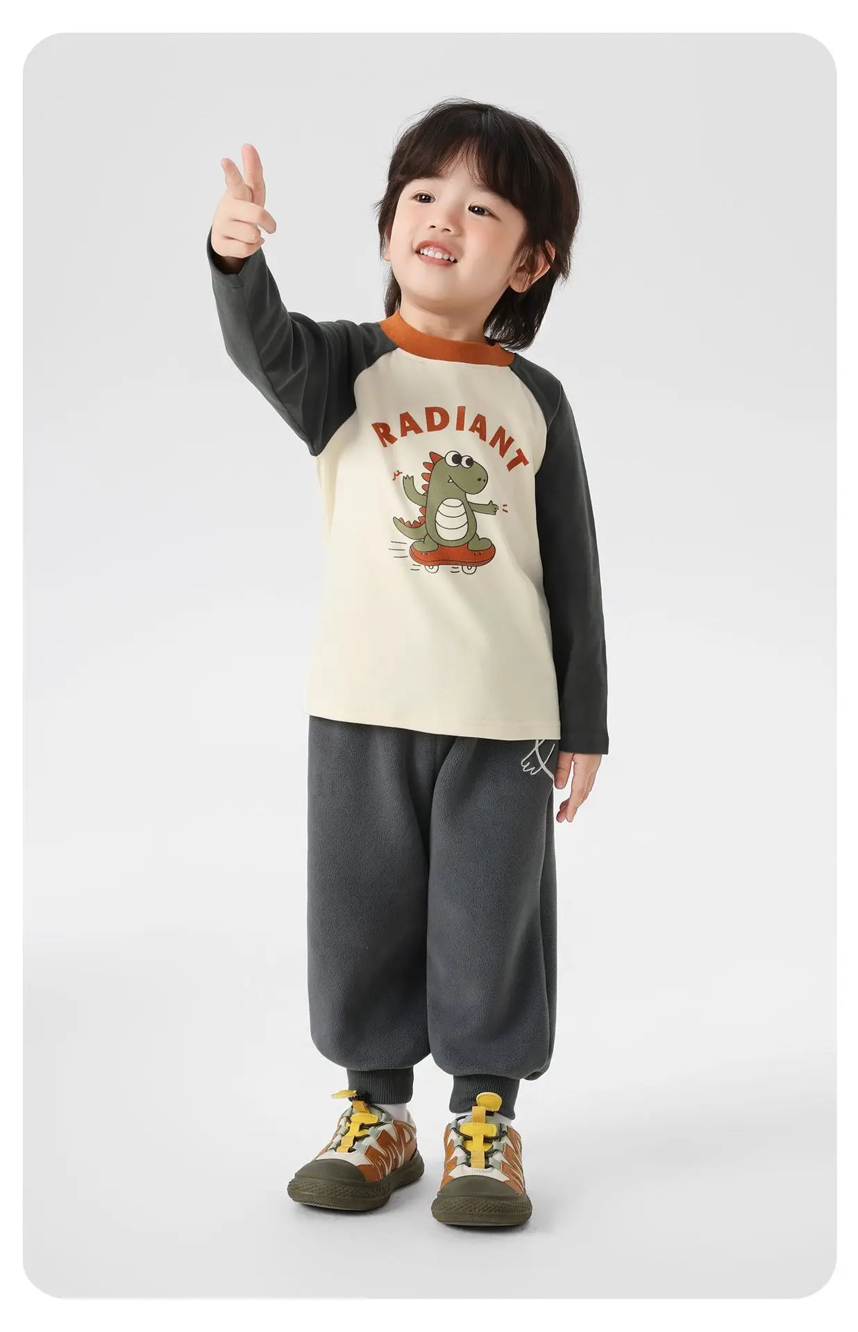Kids Radian T-Shirt Long Sleeve Spring Coat β feature 24