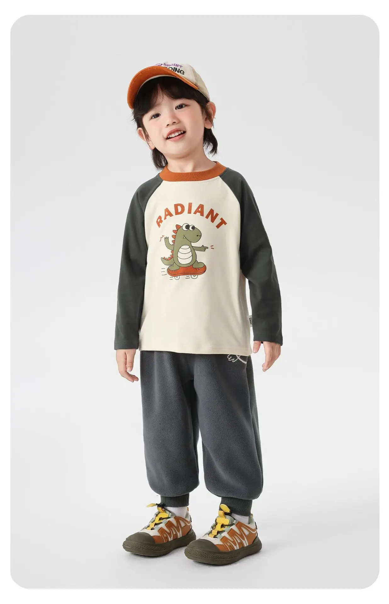 Kids Radian T-Shirt Long Sleeve Spring Coat β feature 25