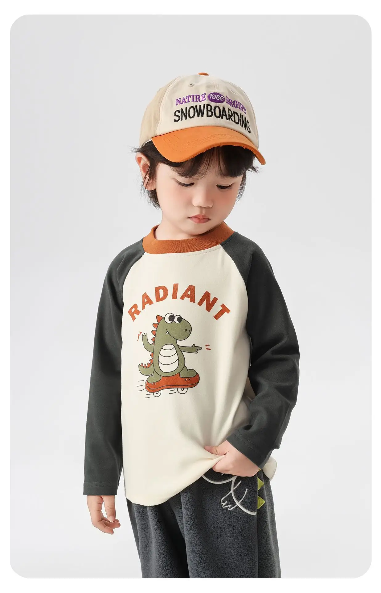 Kids Radian T-Shirt Long Sleeve Spring Coat β feature 26