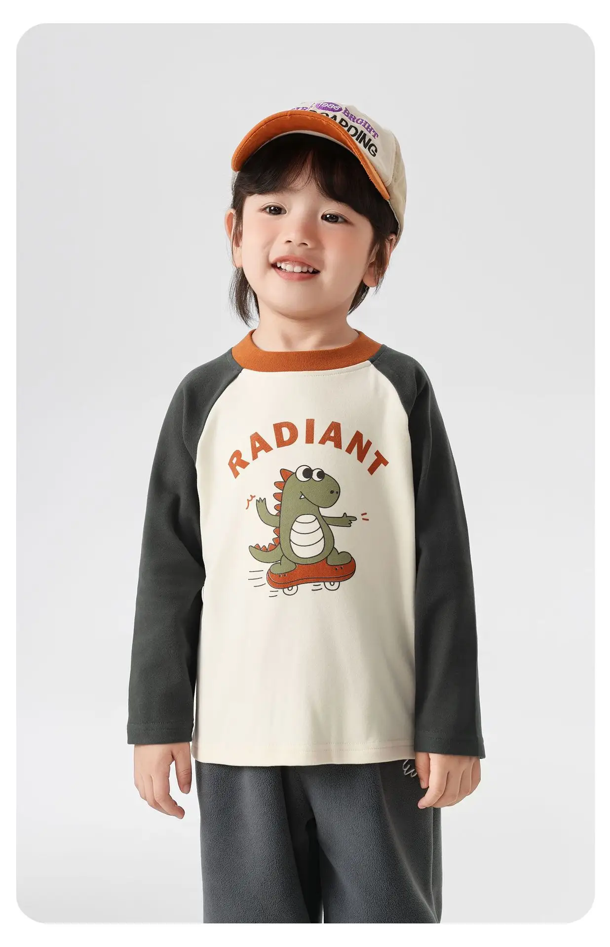 Kids Radian T-Shirt Long Sleeve Spring Coat β feature 27