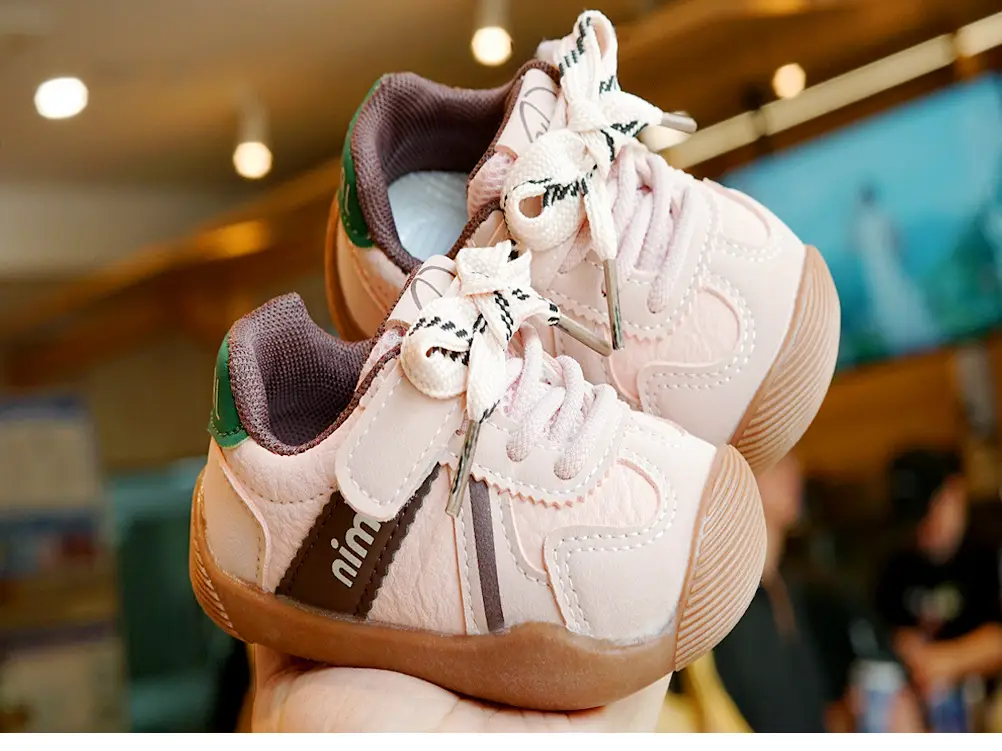 Toddler Shoes White Red Soft Sole 1-2Yrs — feature 6