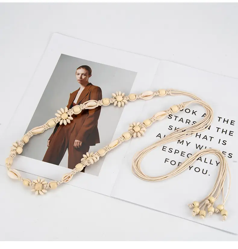 Bohemian Coconut Shell Waist Chain for Women — feature 7