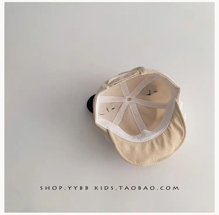 Cute Cartoon Baby Hats Blue Beige Brown Winter Windproof — feature 6