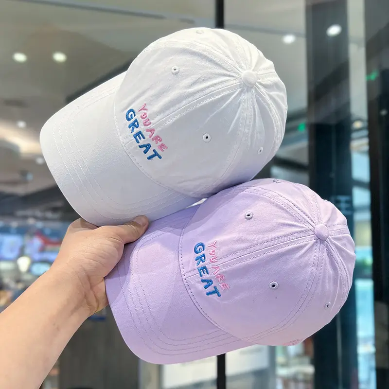 Women's Korean Style Smiley Face Sun Hat White — feature 5