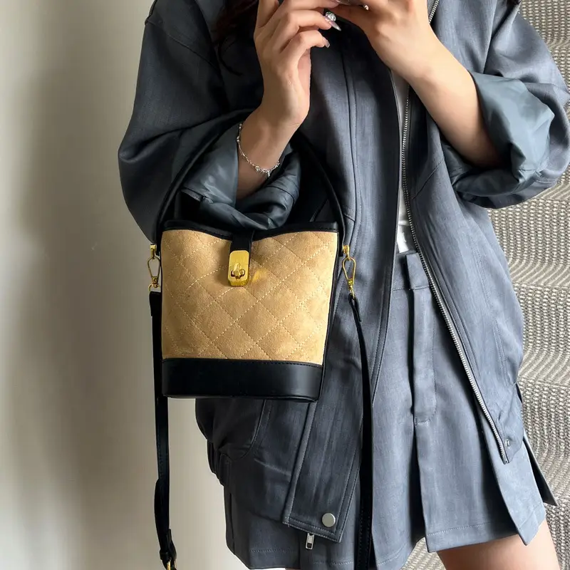 Brown Quilted Crossbody Bag for Women 2025 - Image 6