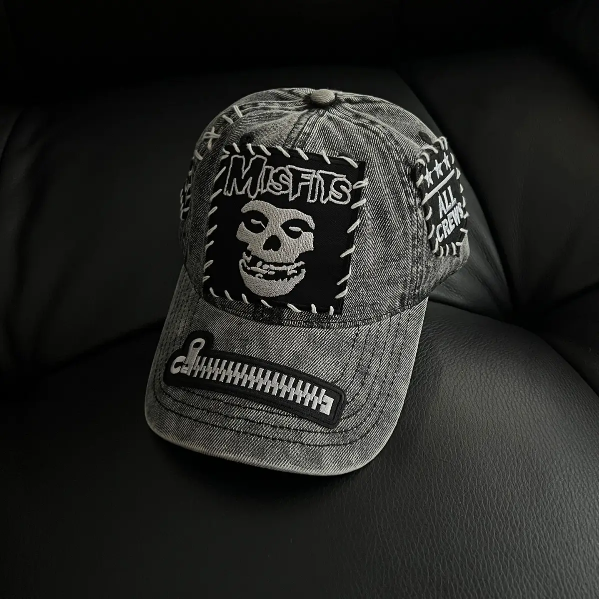 Hand-Sewn Skull Cap for Women Men Summer Street Niche - Image 9