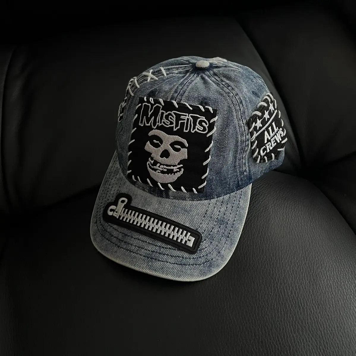 Hand-Sewn Skull Cap for Women Men Summer Street Niche - Image 10