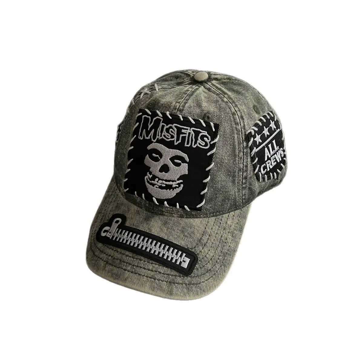Hand-Sewn Skull Cap for Women Men Summer Street Niche - Image 11