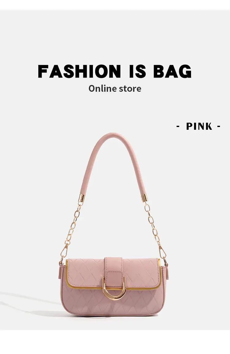 White Minimalist Chain Shoulder Bag 2026 — feature 15