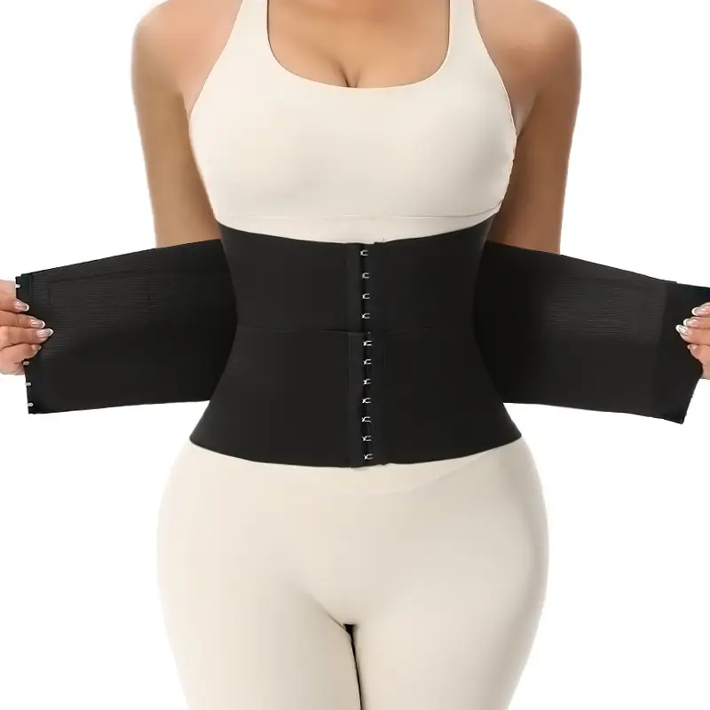 Adjustable Waist Trainer Belt for Plus Size Stomach Shaping — feature 17
