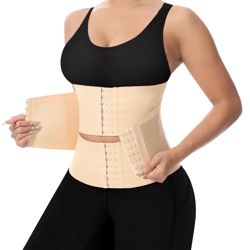 Adjustable Waist Trainer Belt for Plus Size Stomach Shaping — feature 9
