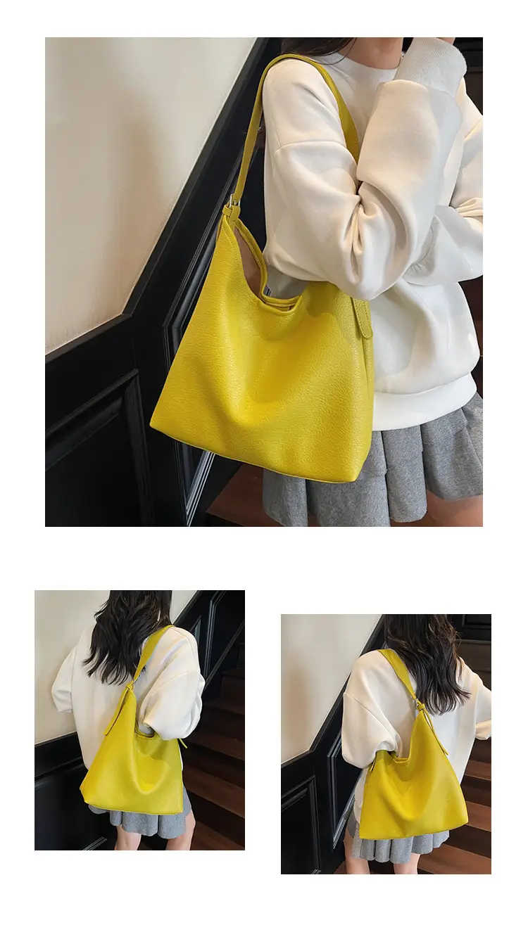 Yellow High-End Bucket Bag for Women 2025 — feature 11