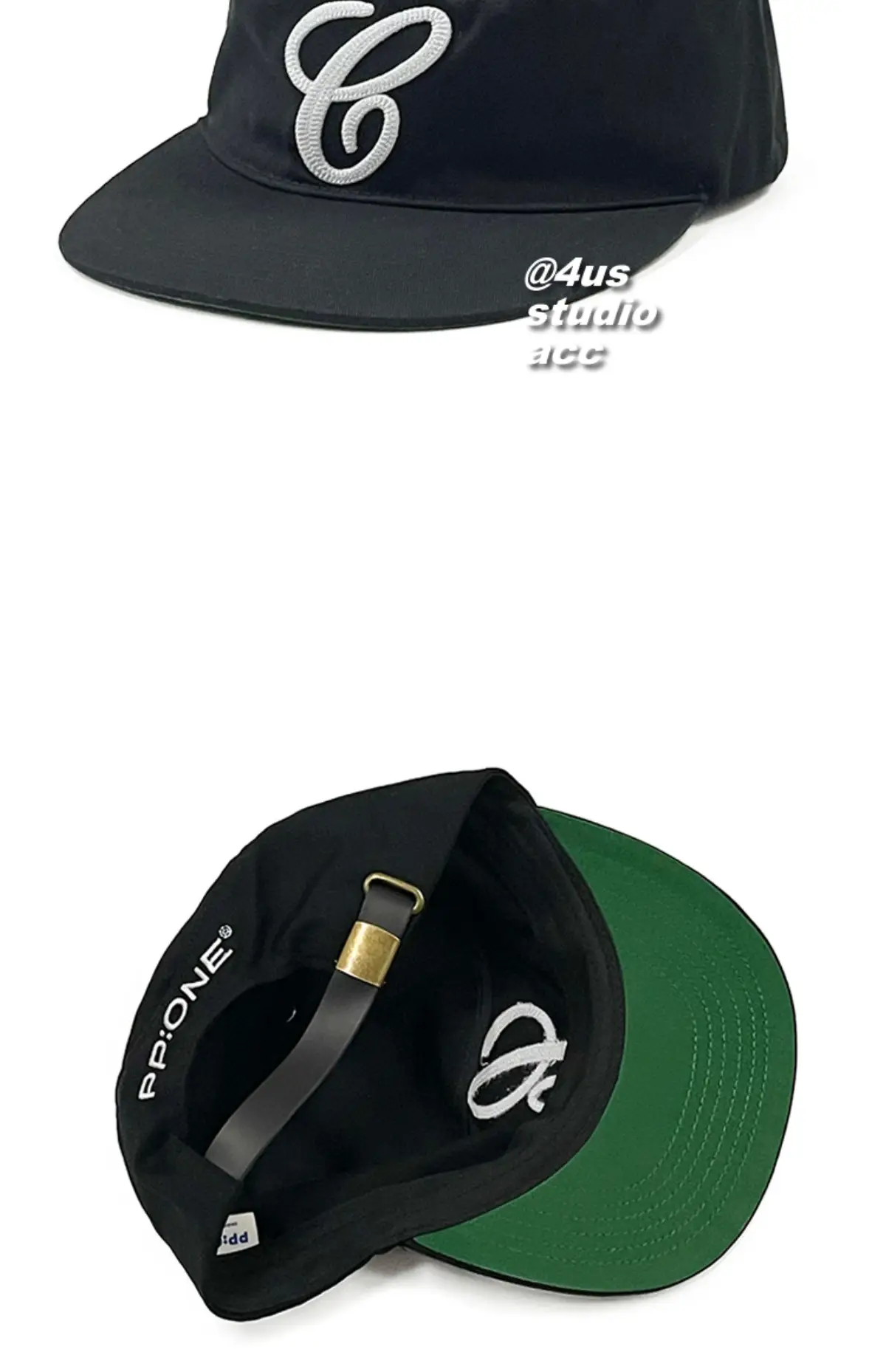 Women Flat Cap with 3D Embroidery & Duckbill Design — feature 17