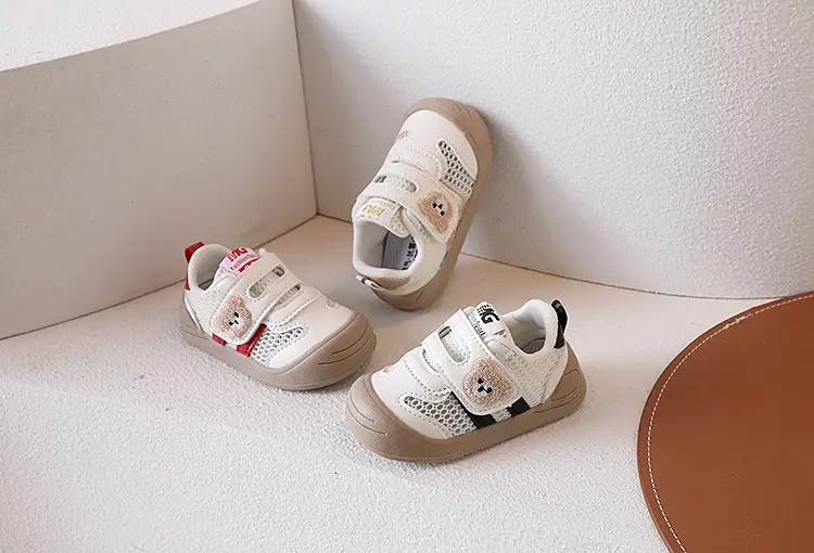 1-2-3 Years Old Spring, Summer and Autumn New Baby Boy Shoes Breathable Girls Non-Slip Toddler Shoes Soft Bottom Baby Cartoon Shoes — feature 1