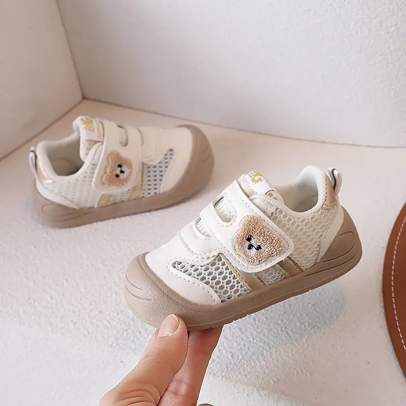 1-2-3 Years Old Spring, Summer and Autumn New Baby Boy Shoes Breathable Girls Non-Slip Toddler Shoes Soft Bottom Baby Cartoon Shoes - Image 2