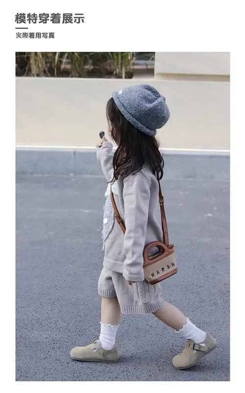 Girls Birkenstock Shoes Brown Soft-Soled Walking — feature 7