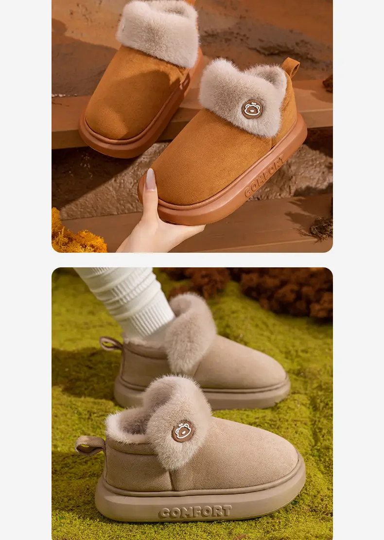 2025 Woolen Snow Slippers for Men Women Winter — feature 15