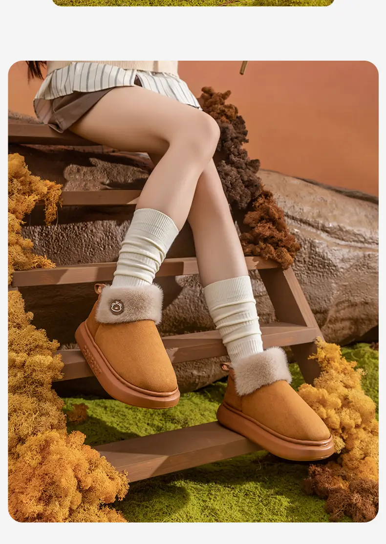 2025 Woolen Snow Slippers for Men Women Winter — feature 16