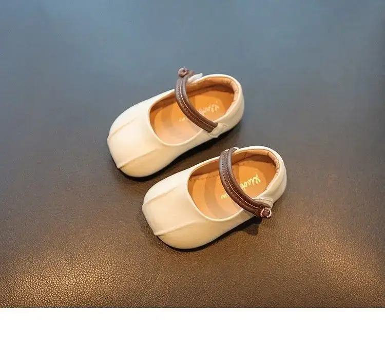 Girls Leather Flats Baby Princess Shoes Soft Sole — feature 8