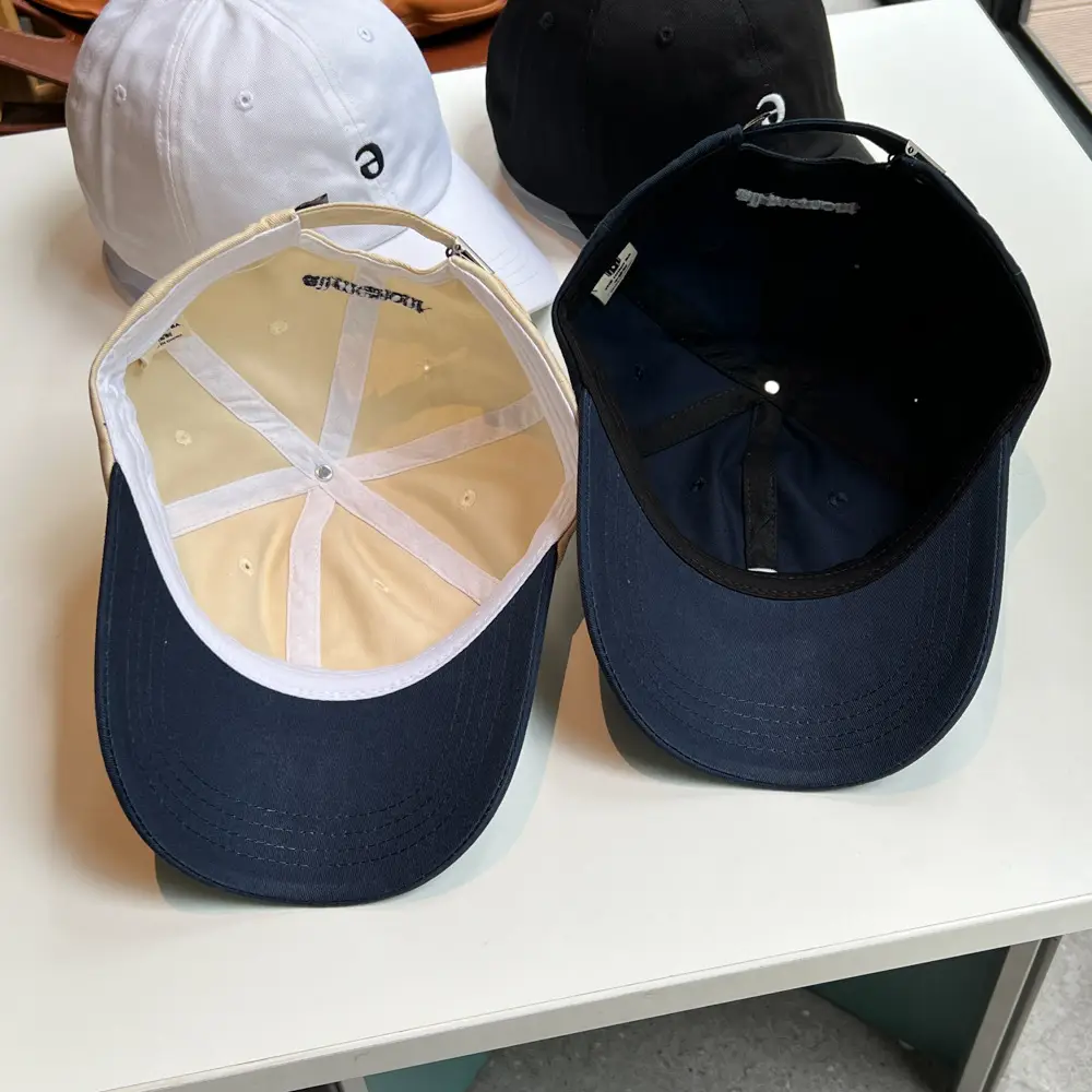 Women Baseball Cap with E Letter Embroidery, Soft Fabric, 4 Colors — feature 17