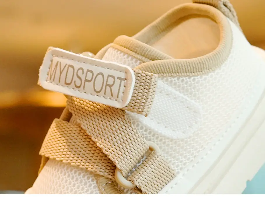 Toddler Shoes Spring & Fall New Beginner Baby Shoes 1-2 Years Old Baby Shoes Soft Sole Non-Slip Breathable Mesh — feature 1