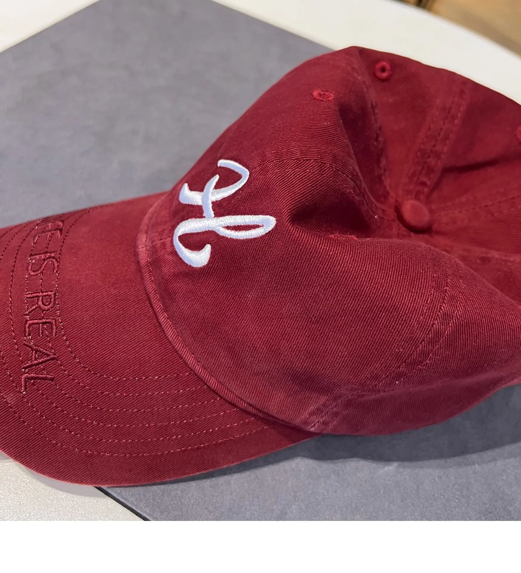 Korean Letter Embroidered Baseball Caps for Women — feature 11