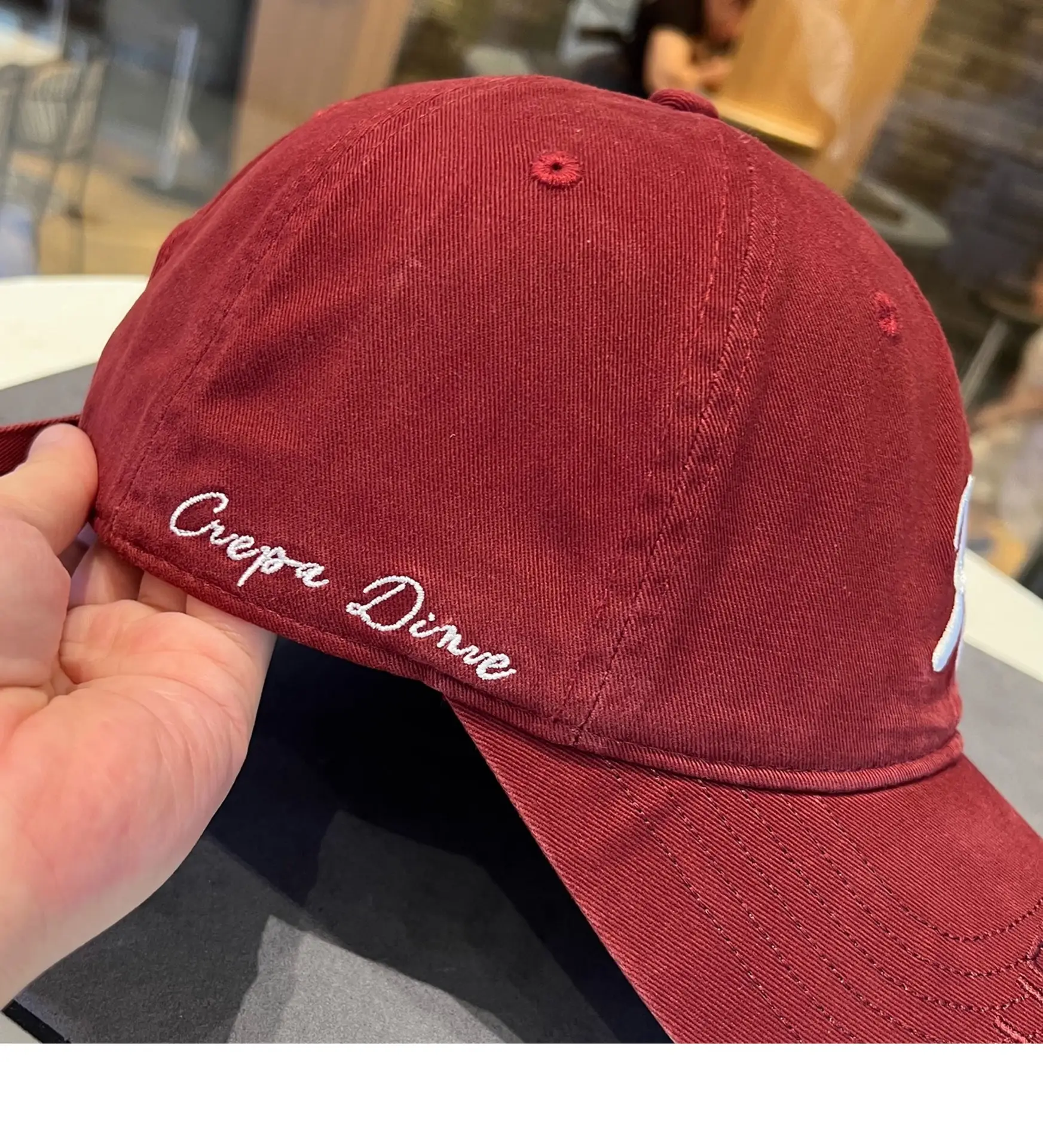 Korean Letter Embroidered Baseball Caps for Women — feature 14