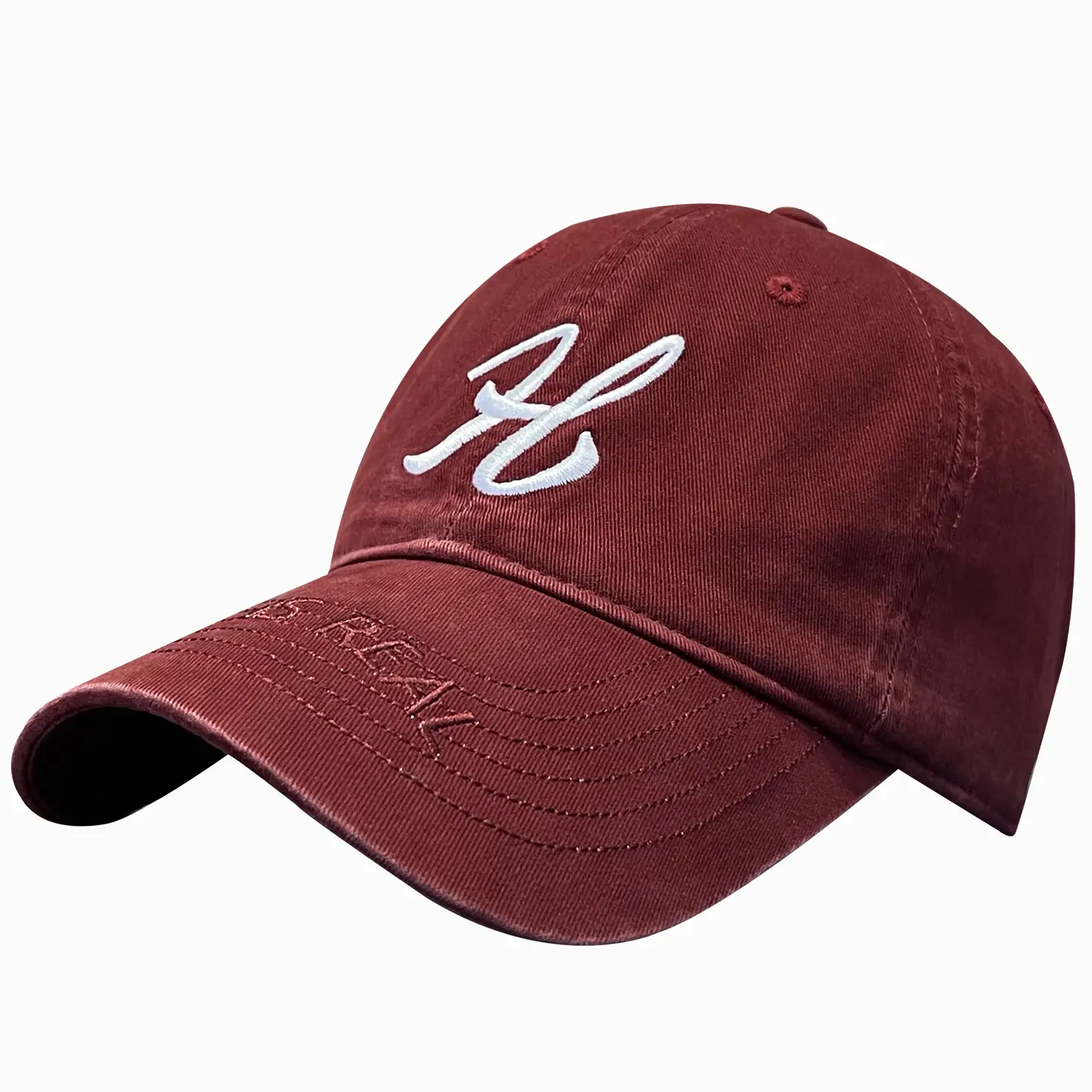 Korean Letter Embroidered Baseball Caps for Women — feature 18