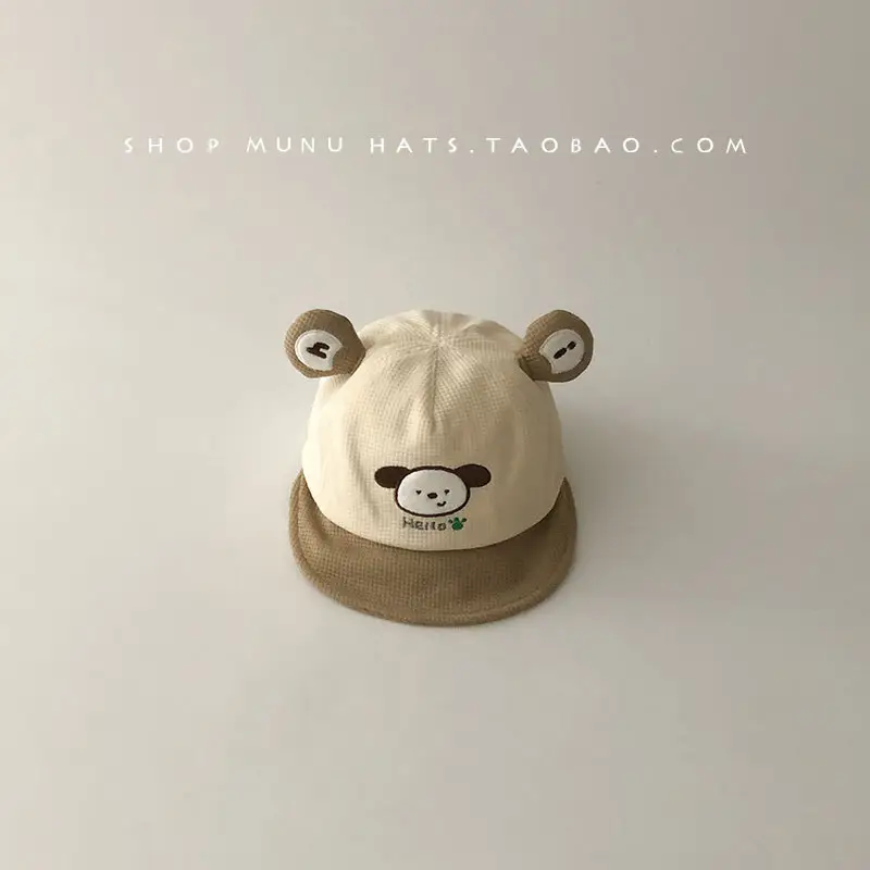 Baby Bear Duck Cap Hat for Boys Girls Travel Sun Hat — feature 10