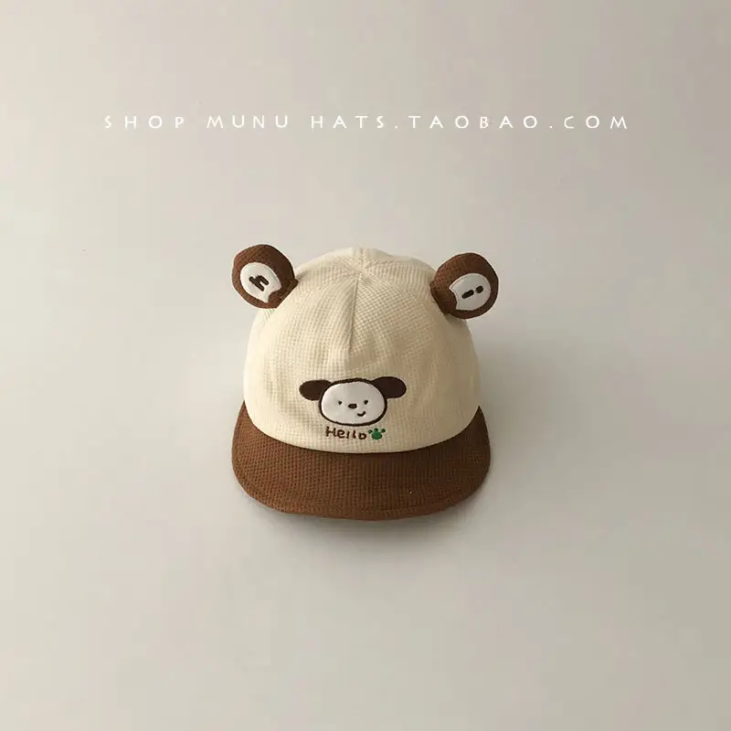 Baby Bear Duck Cap Hat for Boys Girls Travel Sun Hat — feature 7