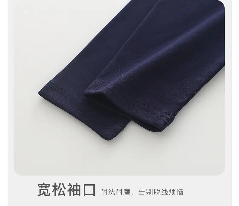 Duuduu Baby Long Sleeve T-Shirt White Blue Red — feature 15