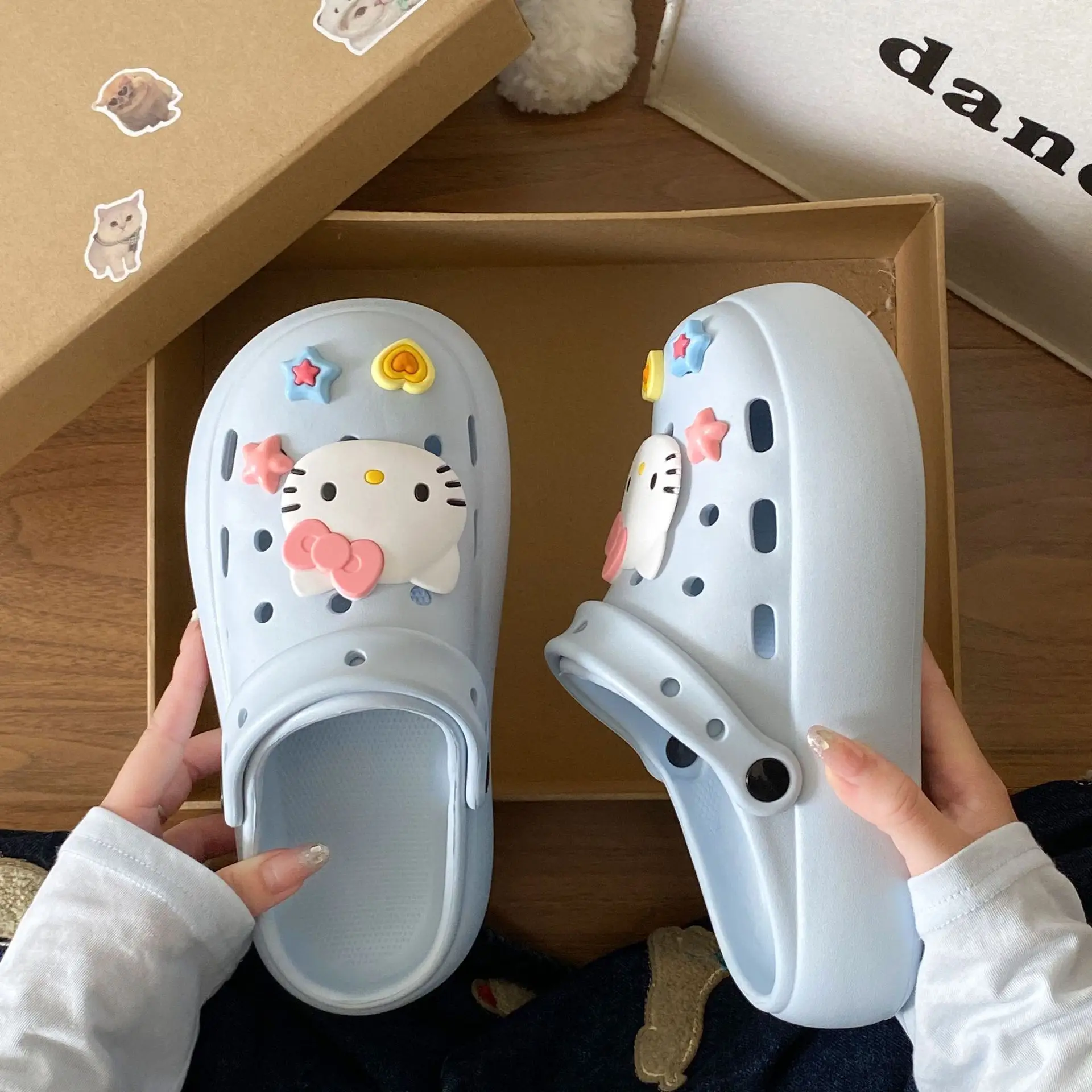 2025 Summer EVA Clogs for Women Beach Slippers