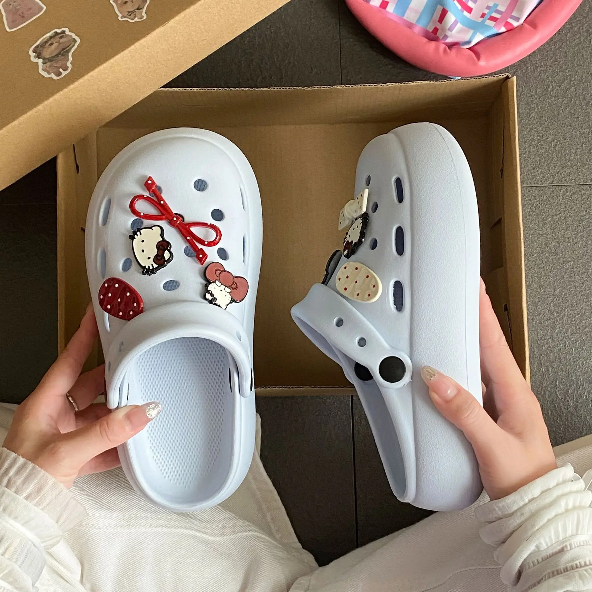 2025 Summer EVA Clogs for Women Beach Slippers