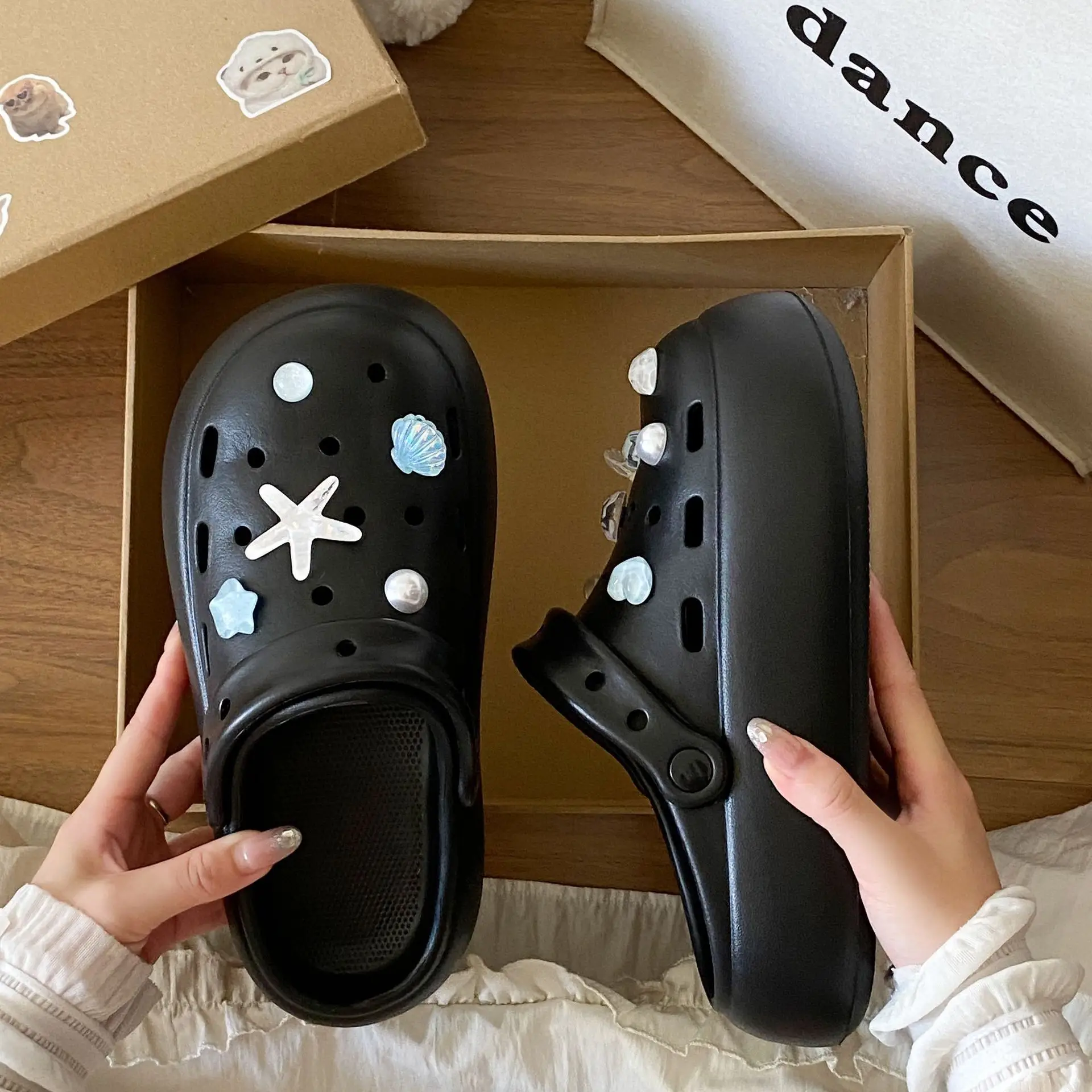 2025 Summer EVA Clogs for Women Beach Slippers