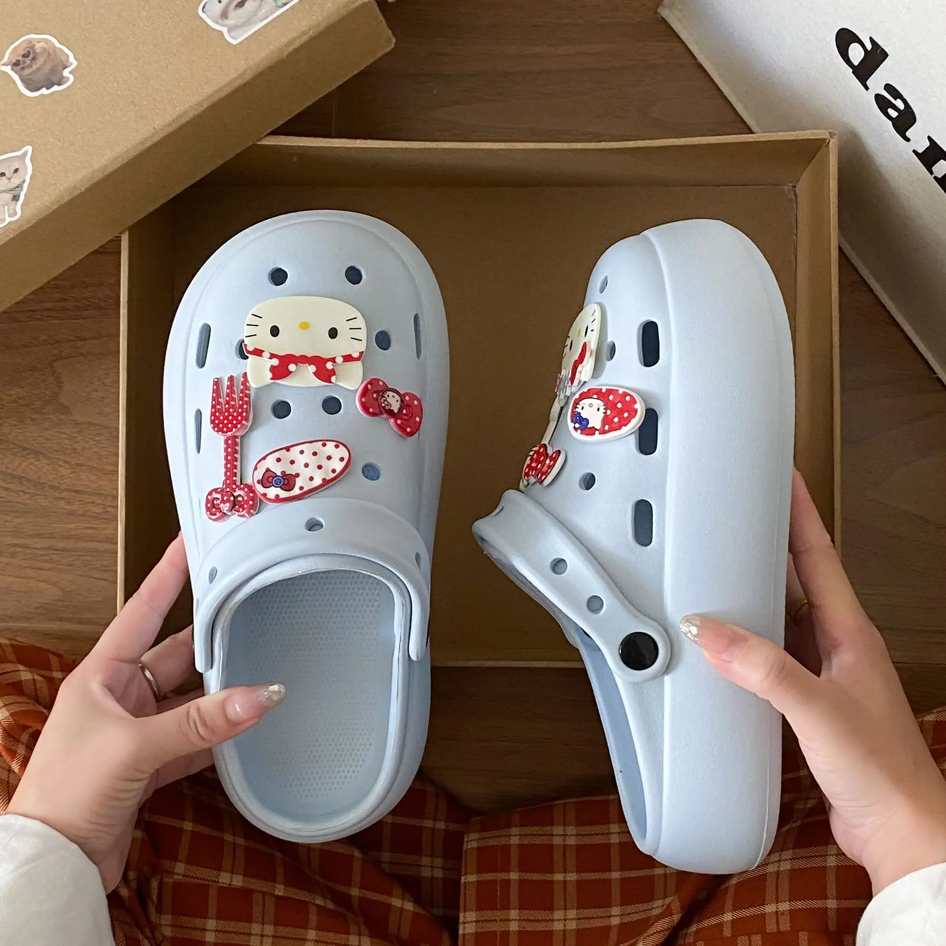 2025 Summer EVA Clogs for Women Beach Slippers