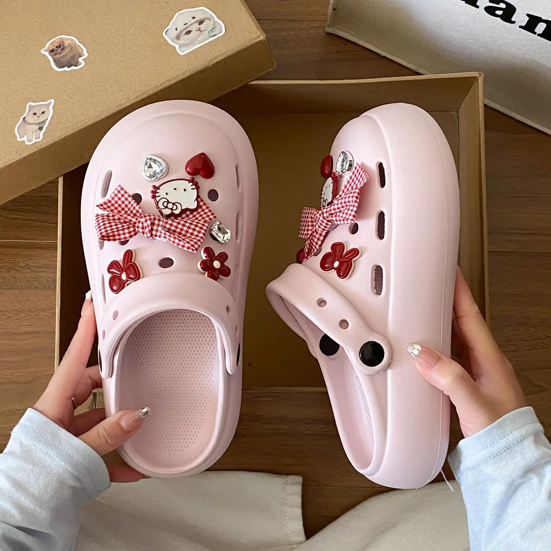2025 Summer EVA Clogs for Women Beach Slippers