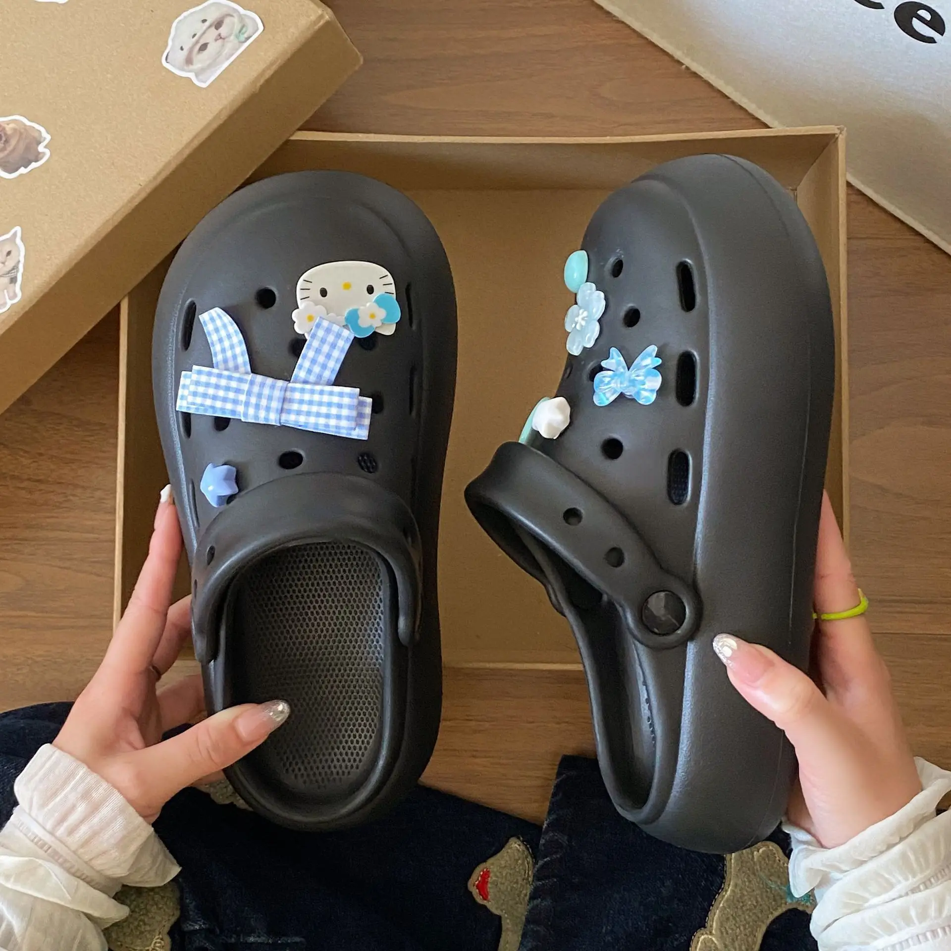 2025 Summer EVA Clogs for Women Beach Slippers