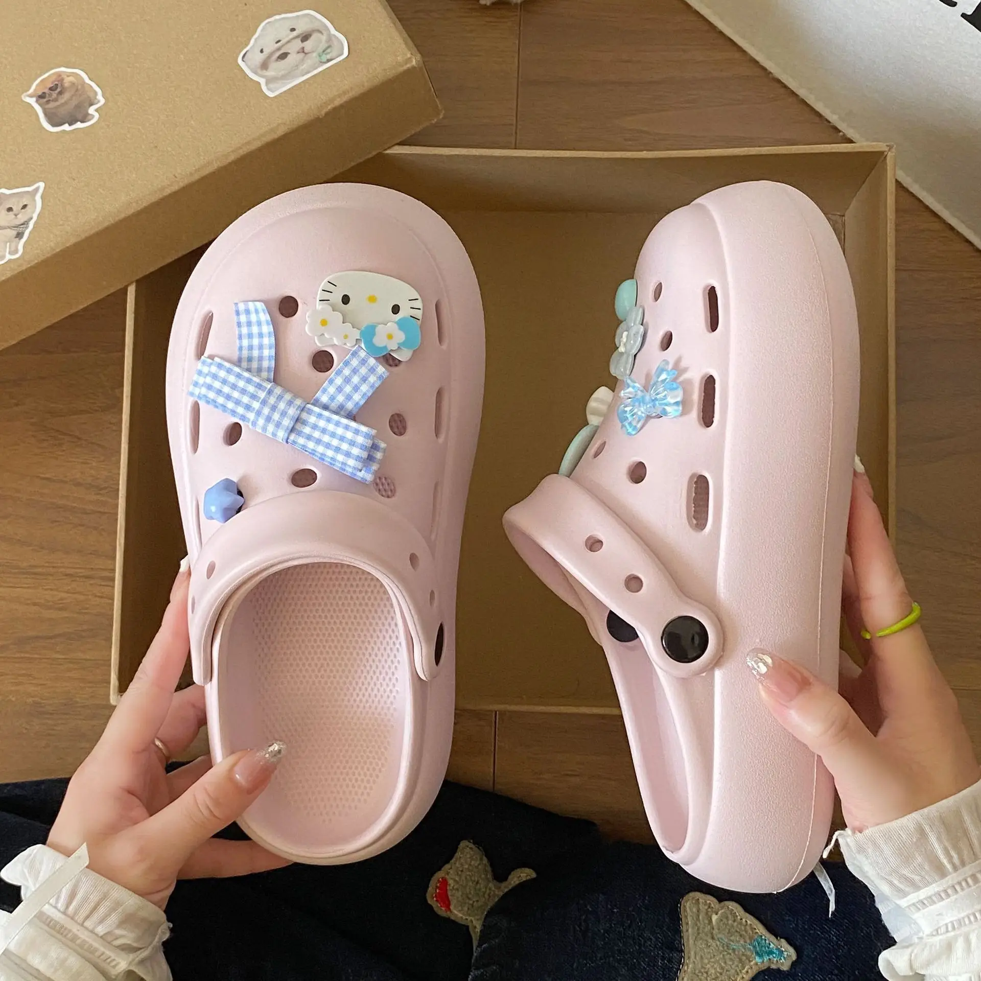 2025 Summer EVA Clogs for Women Beach Slippers