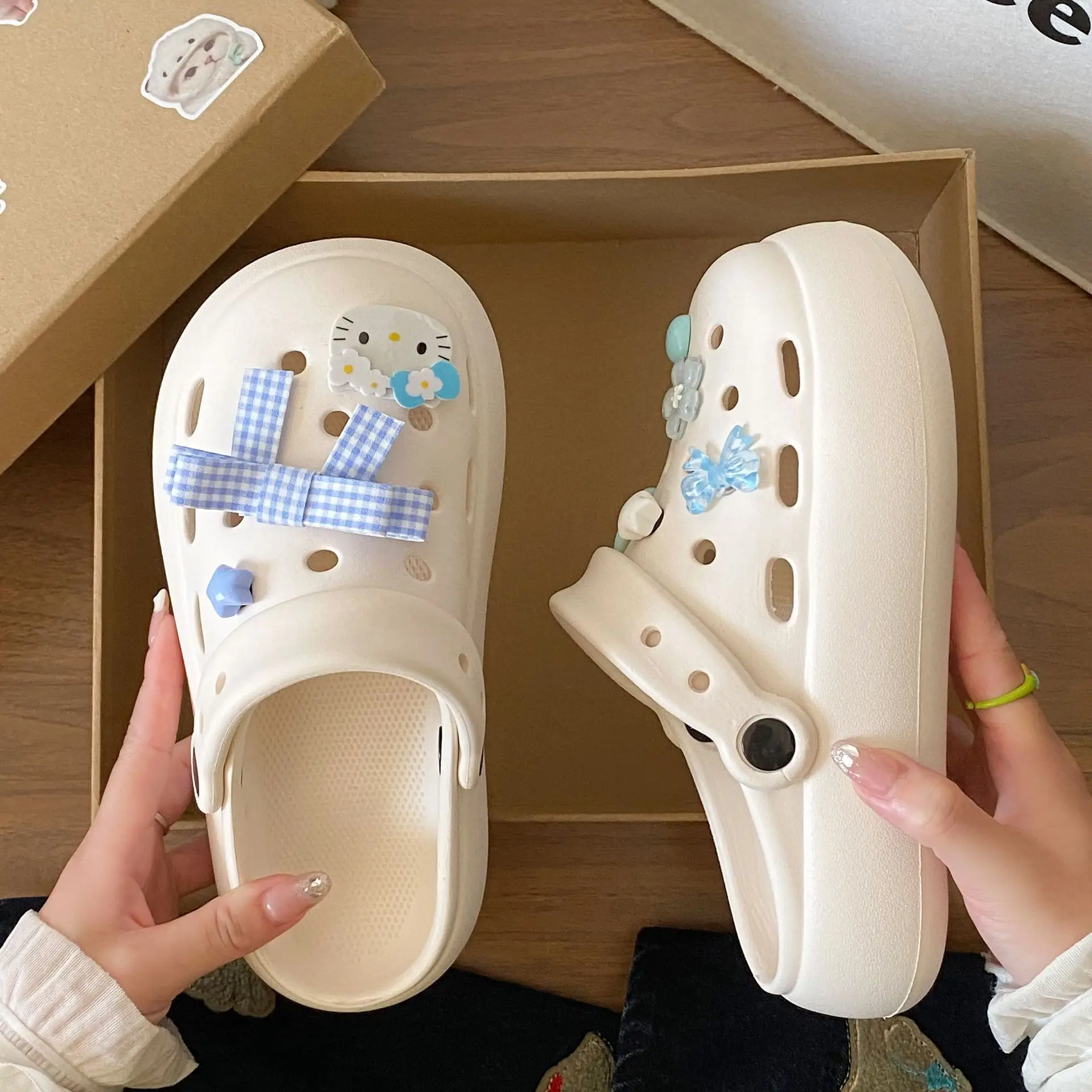 2025 Summer EVA Clogs for Women Beach Slippers
