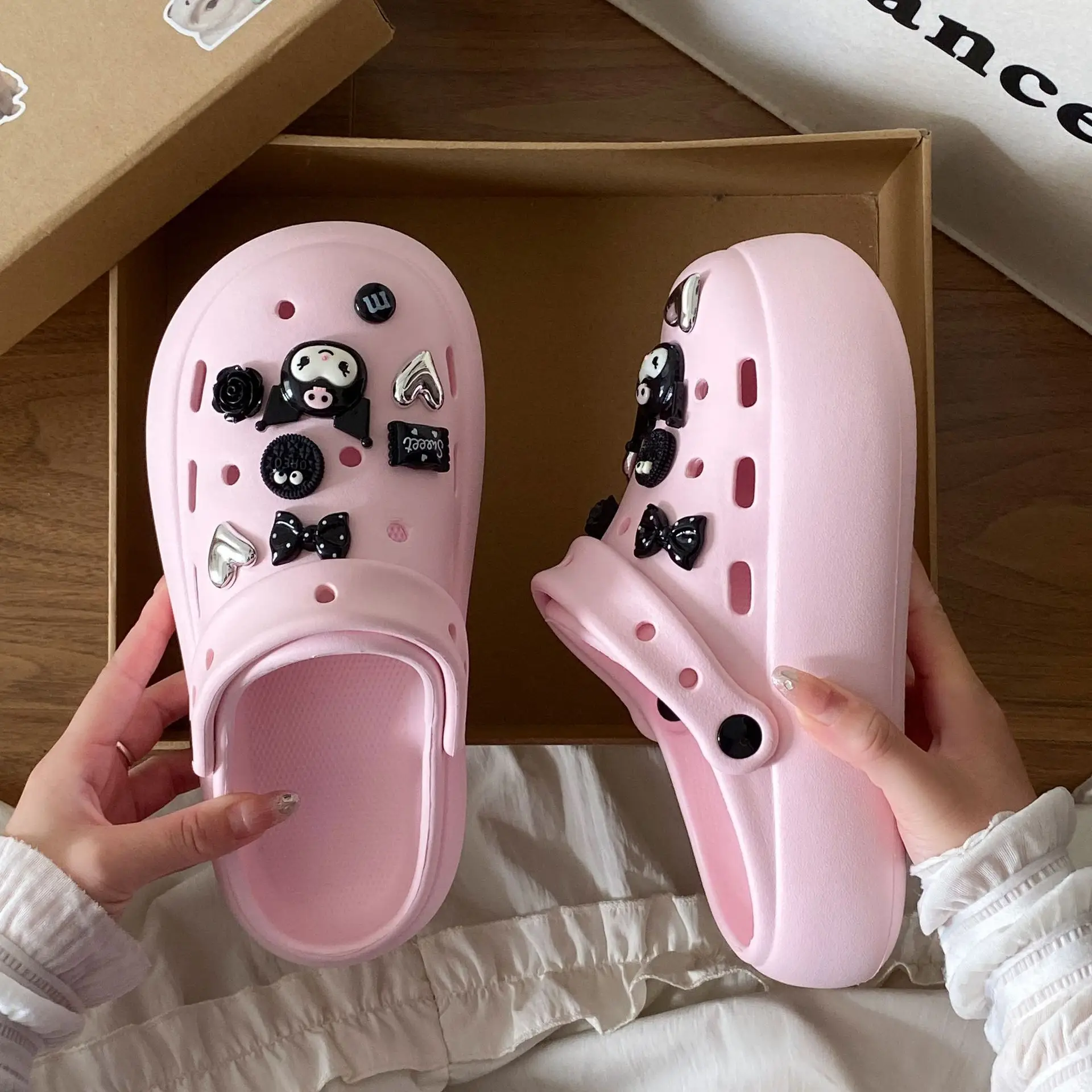 2025 Summer EVA Clogs for Women Beach Slippers