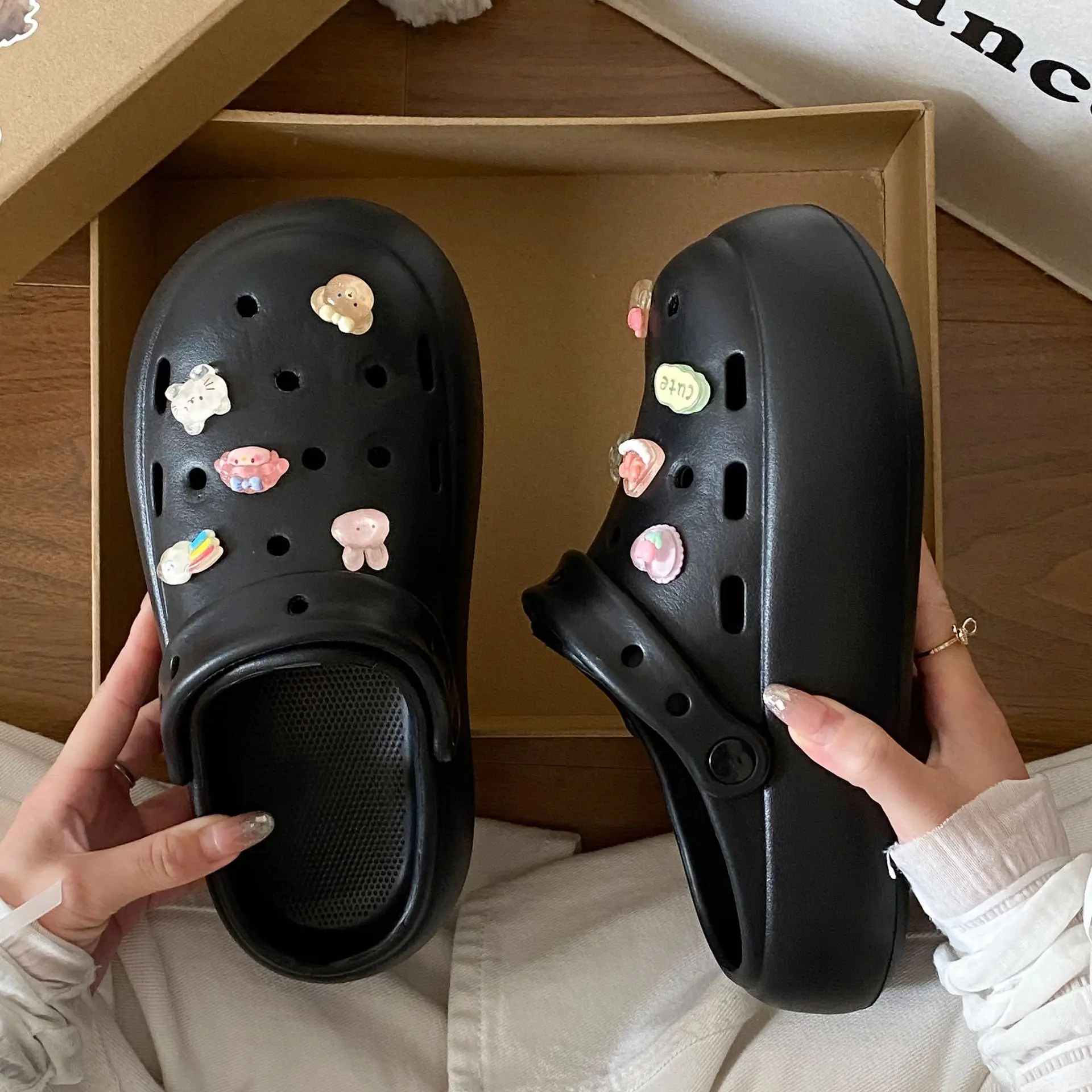 2025 Summer EVA Clogs for Women Beach Slippers