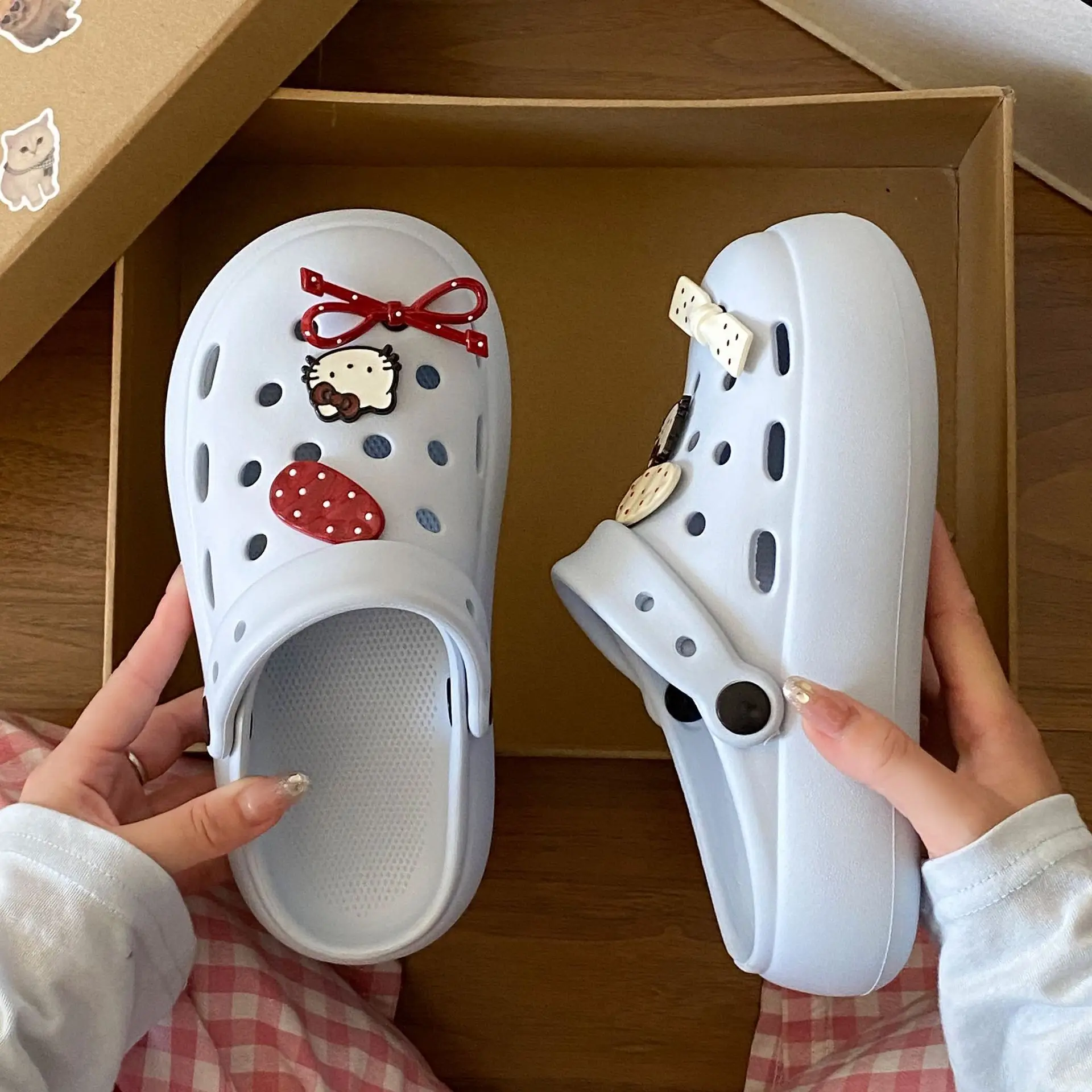 2025 Summer EVA Clogs for Women Beach Slippers