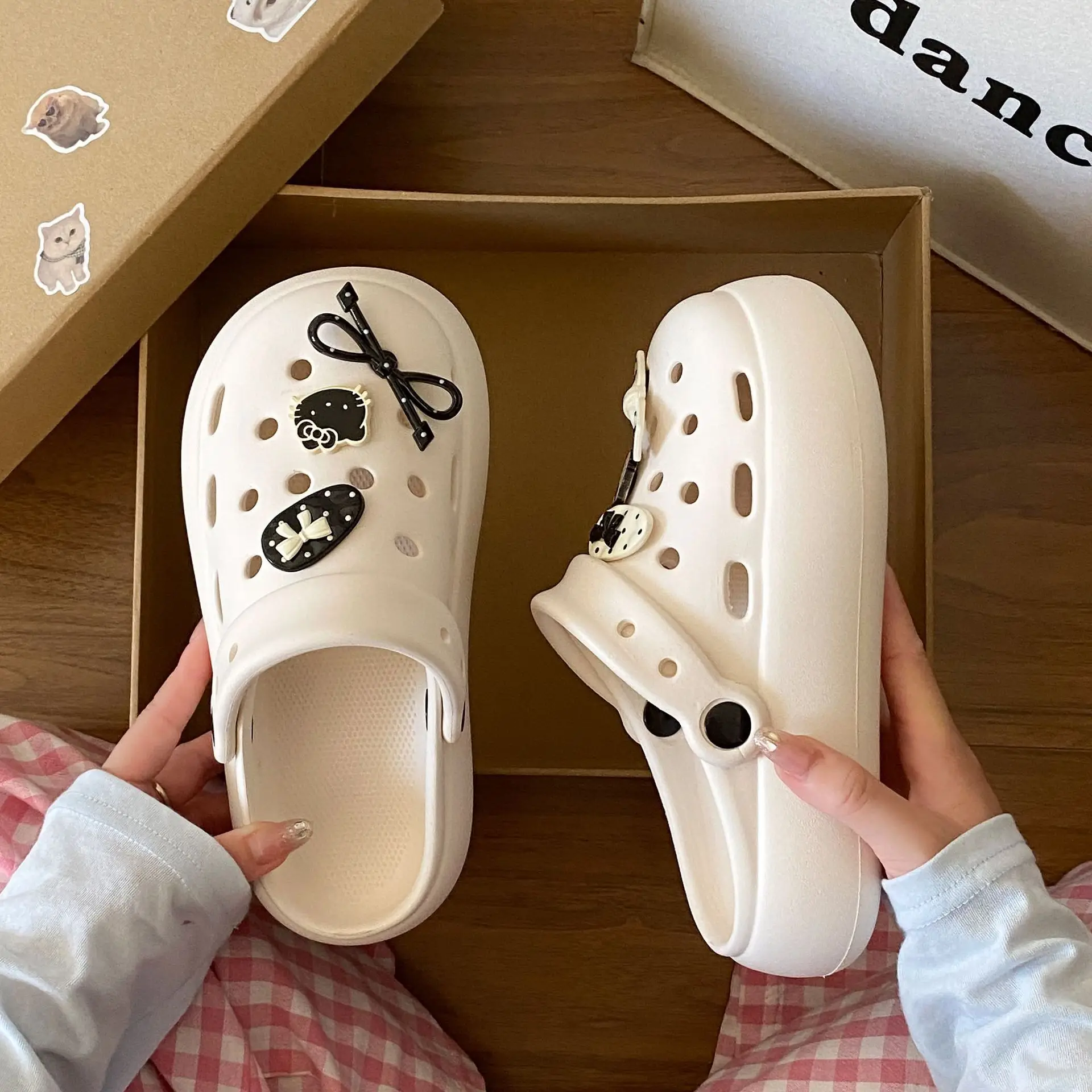2025 Summer EVA Clogs for Women Beach Slippers