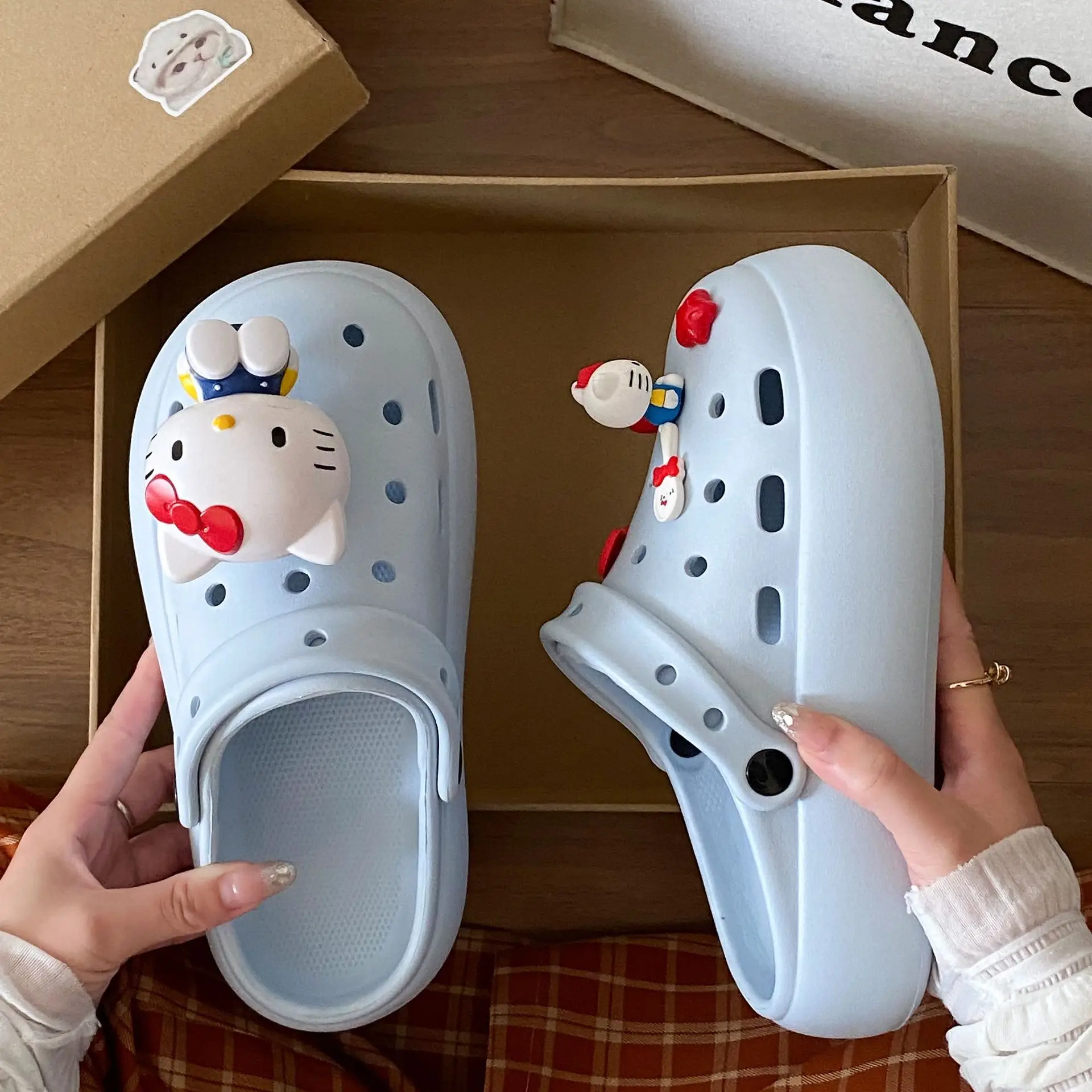 2025 Summer EVA Clogs for Women Beach Slippers