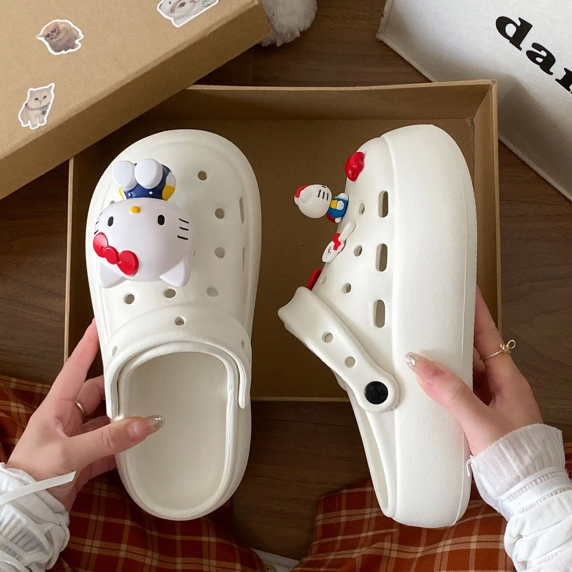 2025 Summer EVA Clogs for Women Beach Slippers
