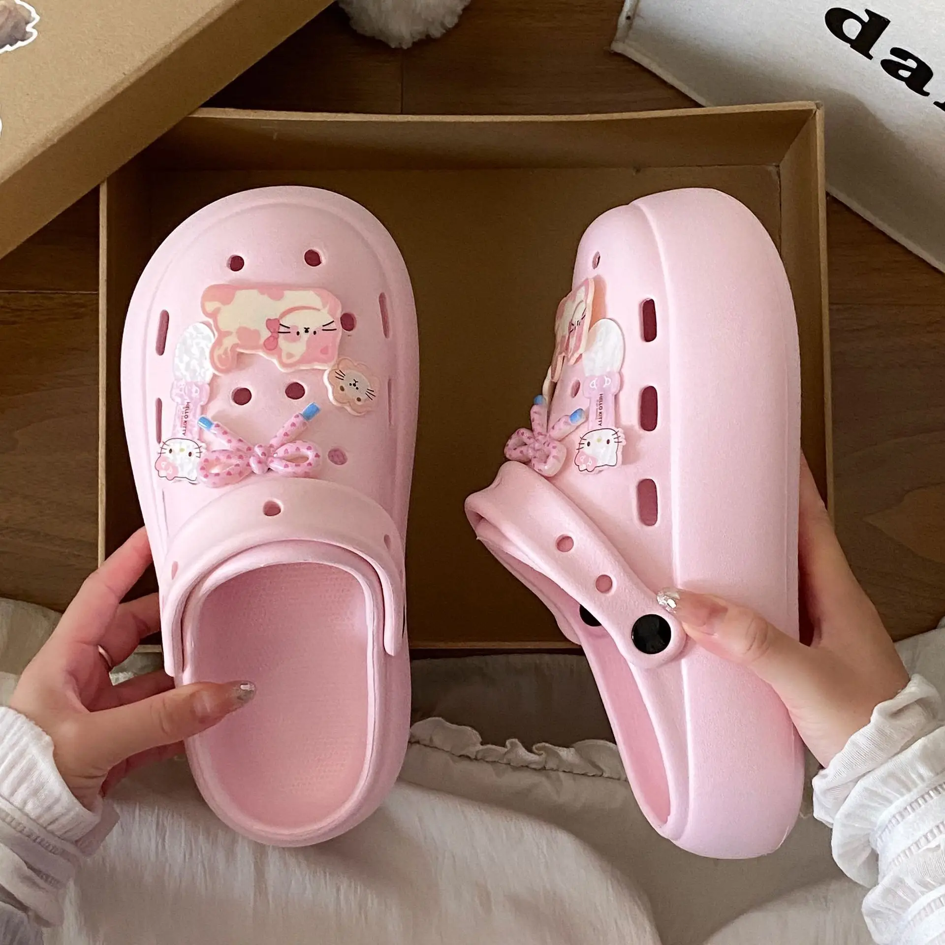 2025 Summer EVA Clogs for Women Beach Slippers