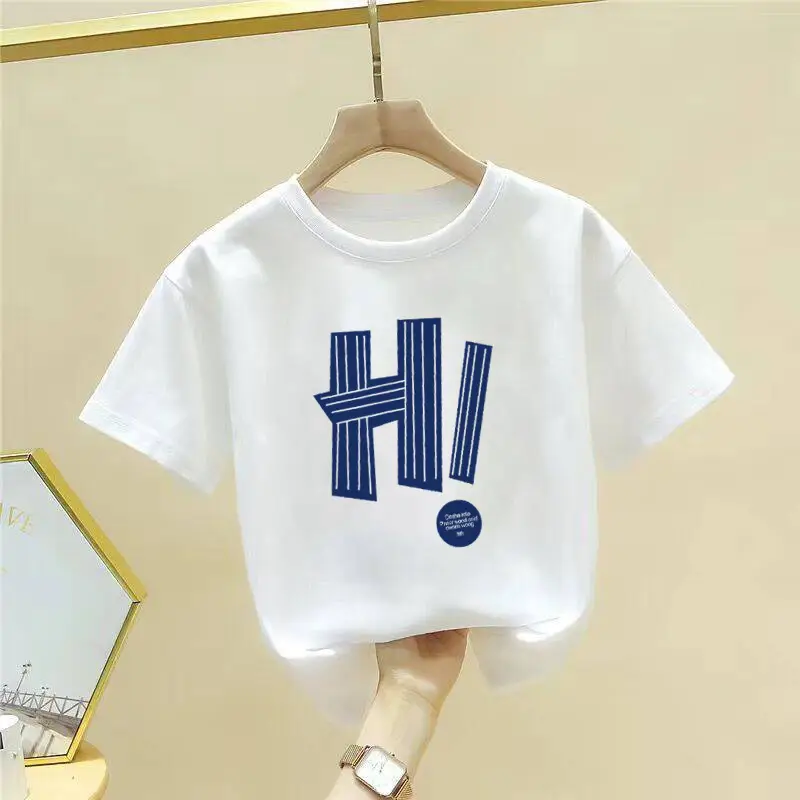 Pure Cotton Cute Cartoon T-Shirt for Girls Boys Large — feature 20