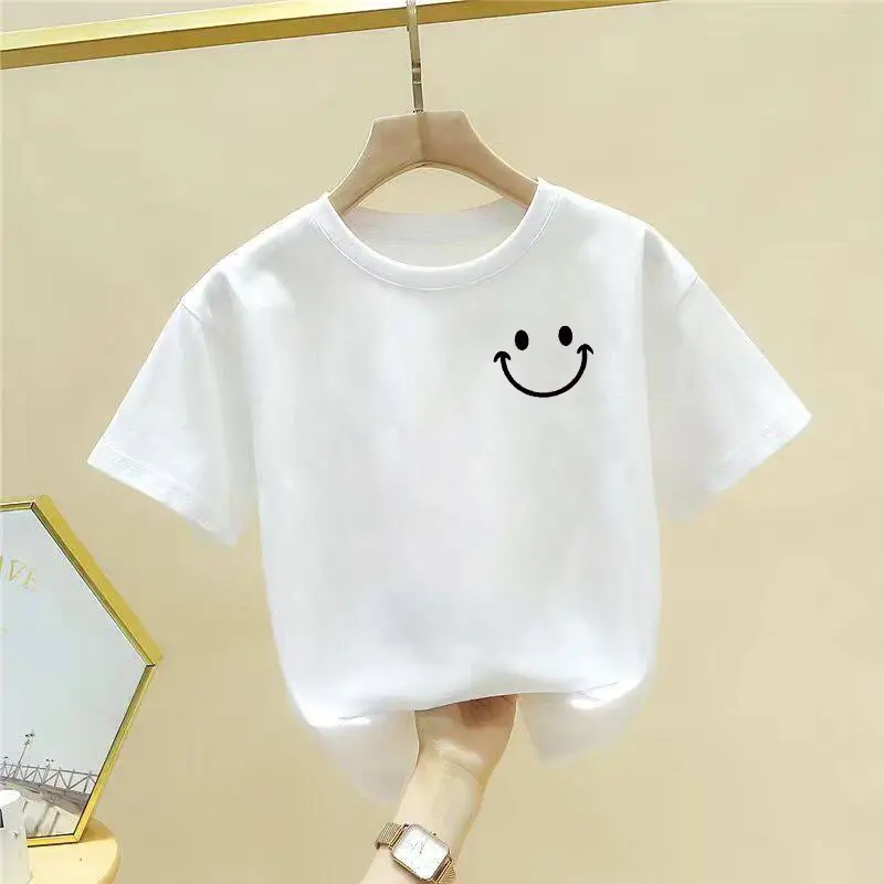 Pure Cotton Cute Cartoon T-Shirt for Girls Boys Large - Image 32