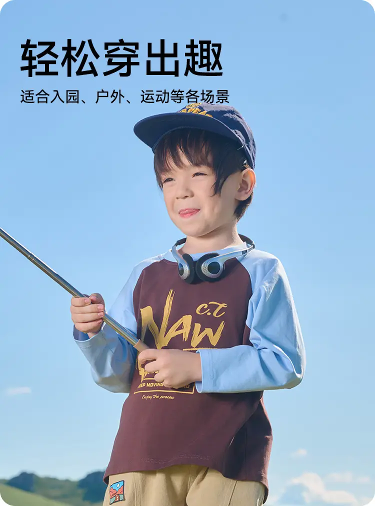 Cotton Long Sleeve T-Shirts for Boys Autumn Wear — feature 9