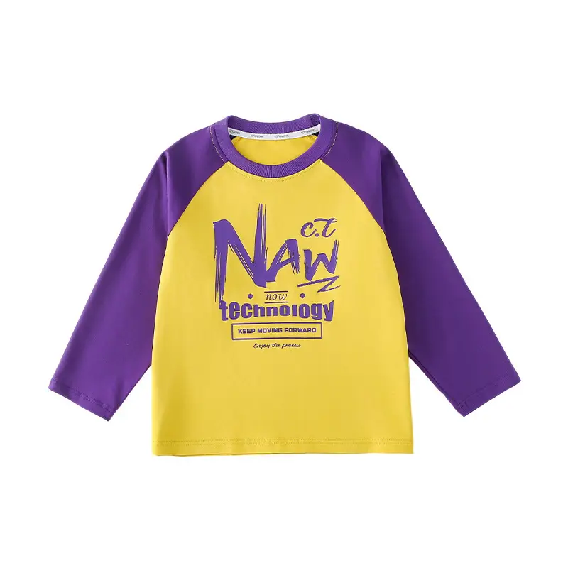 Cotton Long Sleeve T-Shirts for Boys Autumn Wear - Image 2